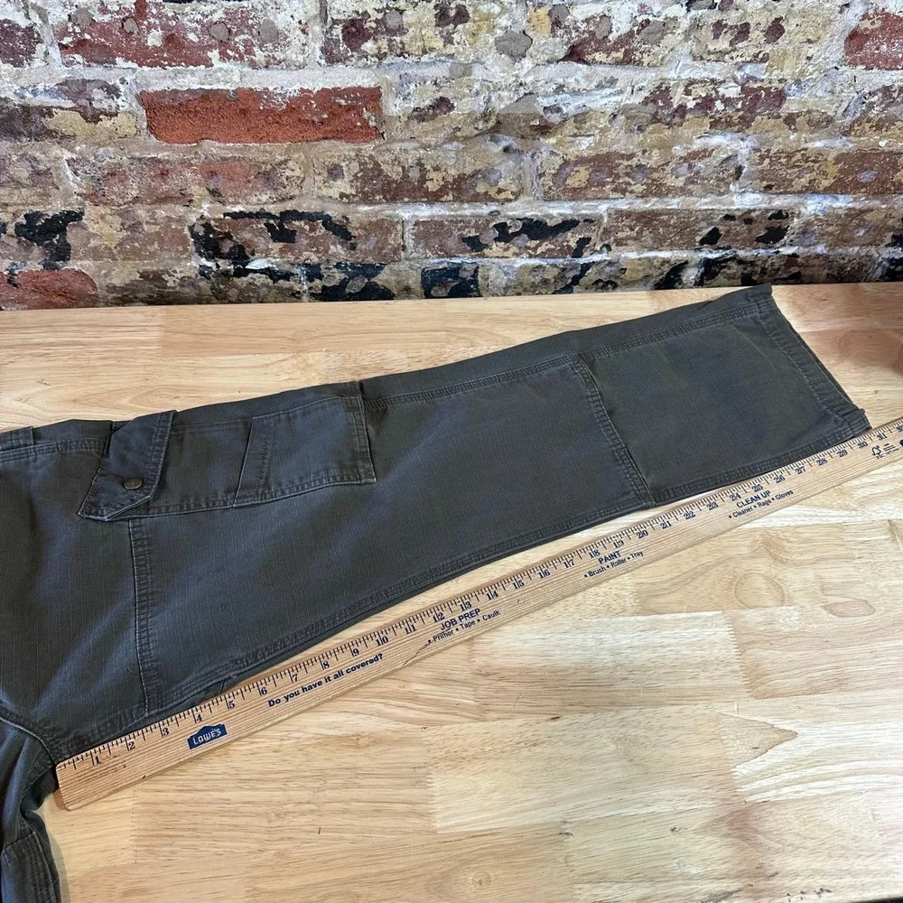 Carhartt B342 DFE Cargo Pants Ripstop Workwear Men's Size 31x32 Dark Coffee